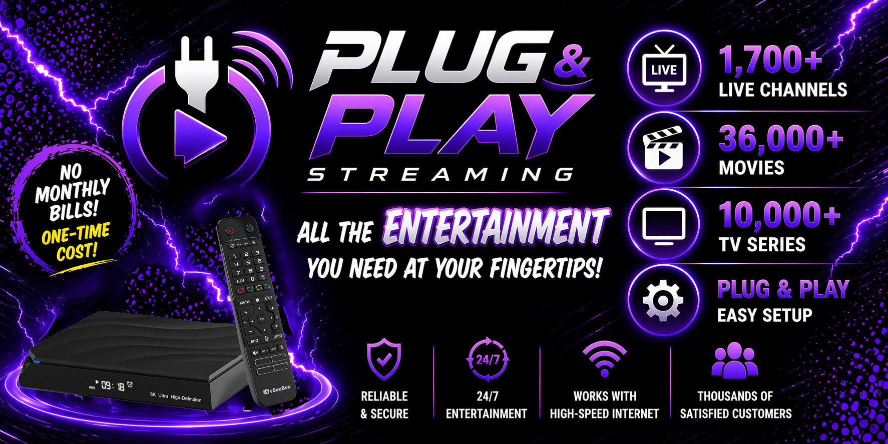 Plug & Play Streaming